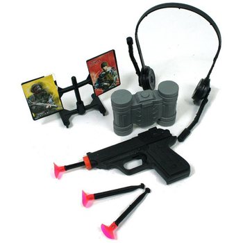 Policijski set igračka na kartonu - Model 2 (6 kom.)