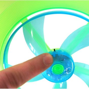 Svijetleći Frisbee s LED svjetlom (10 kom.)