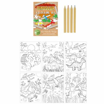 Set za crtanje Dinosaurus ECO FRIENDLY (25 komada)