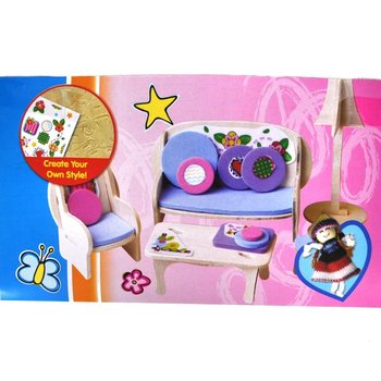 Drvene 3D Puzzle Kreativni Set (24 kom.)