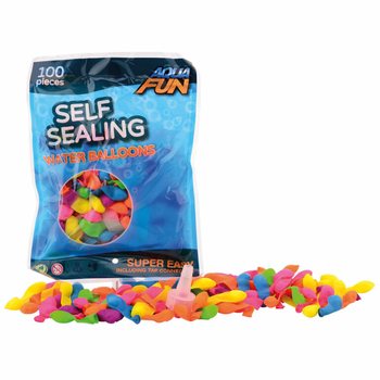 AQUA FUN - 100x Samozatvarajuće Vodene Bombe (6 komada)