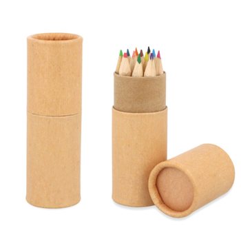 12x Drvene Bojice u Tubi: Model: Eco Friendly - U Displayu (20 kom.)