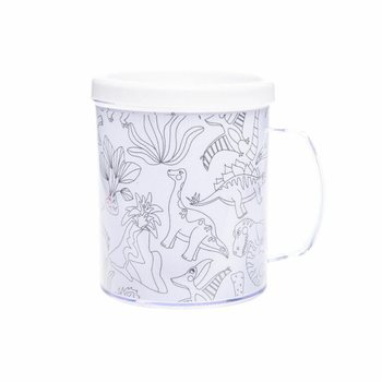 Set od 2 &scaron;alice za bojanje s motivom dinosaura