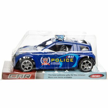 Policijski auto na trenje na blisteru (6 kom.)