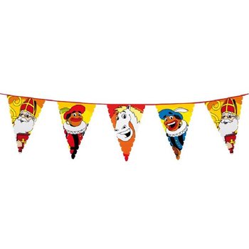 Velika Lančana Girlanda sa Zastavicama Sinterklaas i Piet 6 m (13 kom)