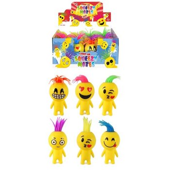 Svijetleće Squeezy Smiley Lutke u Displayu (12 kom.)