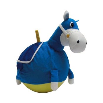 LOPTA ZA SKAKANJE KONJ JOLLY JUMPER - PLAVA