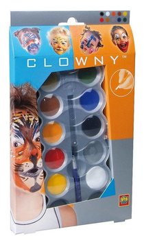 SES Clowny Boje za Lice na Bazi Vode (10 Boja) (1 kom.)
