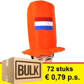 ***KOLIČINSKI POPUST*** VISOKI NARANČASTI ŠEŠIR (72 kom.)