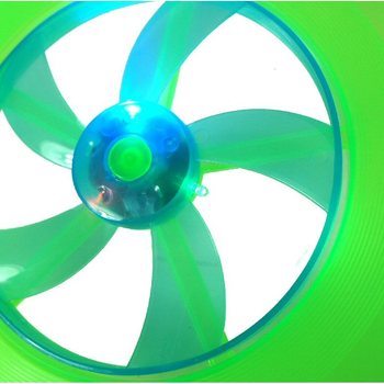 Svijetleći Frisbee s LED svjetlom (10 kom.)