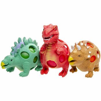 Squishy mrežasta lopta dinosaur - Display (12 kom.)
