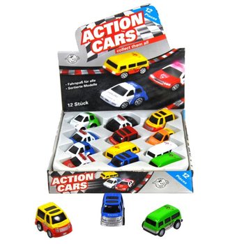 METALNI AUTIĆI S FRIKCIJSKIM POGONOM DIE CAST U DISPLAYU (12 kom.)