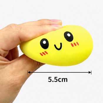 RAGE - Mekana Squishy Dumpling Knedla MALA (Dim. 5.5 x 5.5 x 3 cm) - Viralna Fidget Igračka 2026 (24 kom.)