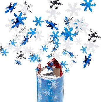 Konfeti top - Pahuljica - 40 cm - Party shooter (10 kom.)