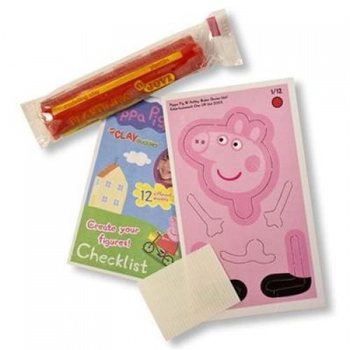 Izradi svoju Peppa Pig figuricu od gline (10 kom.)