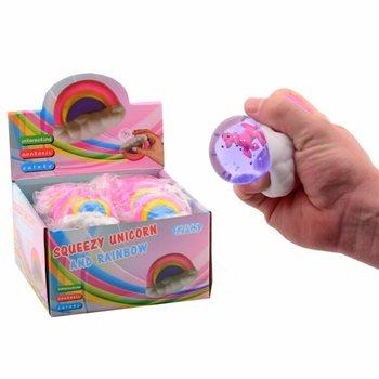 Duga Unicorn Squeeze Lopta u Displayu (12 komada)