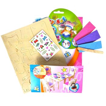 Drvene 3D Puzzle Kreativni Set (24 kom.)