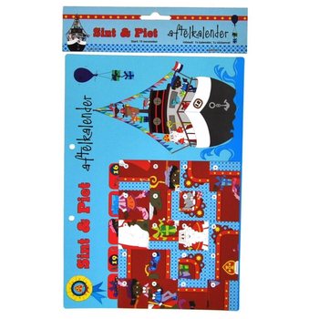 Sinterklaas i Piet kalendar odbrojavanja - Model 2 (9 kom.)