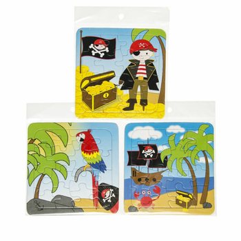 Mix Piratske Puzzle - 14 x 14 cm (50 Komada)