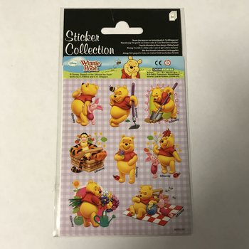 Listovi s naljepnicama: Disney Medo Pooh, 16 x 9 cm (10 kom.)