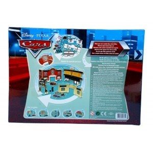 DISNEY CARS - MEGA VELIKI DRVENI SET "NAPRAVI SVOJ CARS SET"
