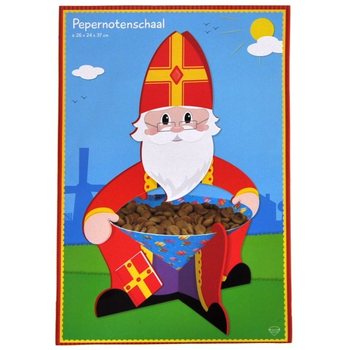 Velika Posuda za Pepernoten Sinterklaas 26 x 24 x 33 cm (6 kom.)