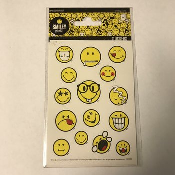 LIST S NALJEPNICAMA: SMILEY’S, 16 x 9 cm (10 kom.)