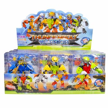 THUNDERBOLT ROBOT WARRIOR AKCIJSKA FIGURA U DISPLAYU (12 komada)