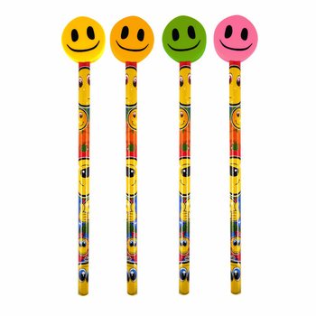 Vesela Smiley Olovka s Gumicom (24 kom.)