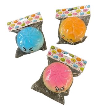 RAGE - Squishy Dumplings VELIKI (Dim. 9 x 9 x 4 Cm) - Viral 2026 Fidget Toy - S KARTONOM ZA VJE&Scaron;ANJE (24 kom.)