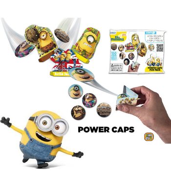 IZBACIVAČI DISKOVA MINIONS POWER CAPS FUN PACK U BLINDBAGU (100 kom.)