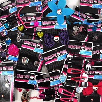 MATTEL MONSTER HIGH - MEGA MIX ZA TOMBOLU: NAKIT I DODACI (100 kom.)