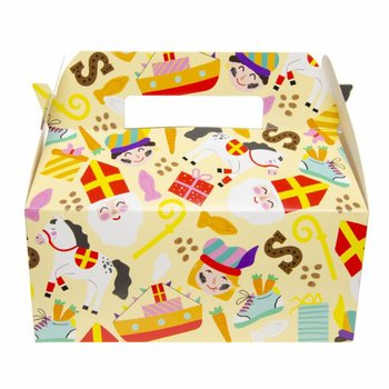 KUTIJA ZA JELO SINTERKLAAS - 22.5 x 12 x 9.5 Cm. (24 kom.)
