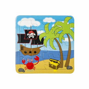 Mix Piratske Puzzle - 14 x 14 cm (50 Komada)