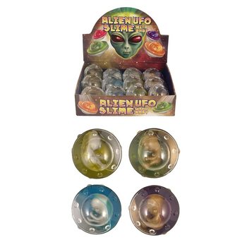 Alien Slime ljigavac u UFO-u na stalku (12 kom.)