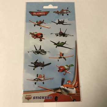 List s naljepnicama: DISNEY PLANES, dim. 20 x 10 cm (10 kom)