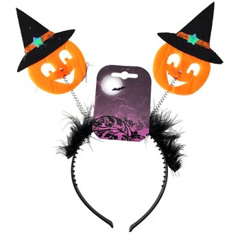 Obruč za Kosu za Halloween s Bundevama (6 kom.)