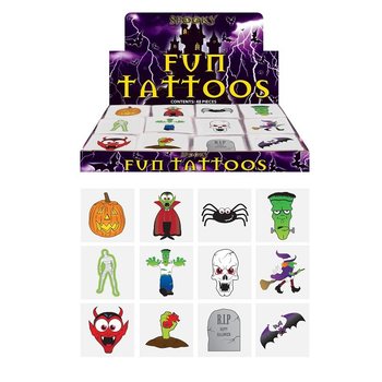 Fun Tattoos – Model Halloween (48 pakiranja x 12 kom.)