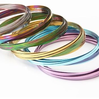 Magični Prstenovi / Flow Rings - Kinetički 3D Magični Prsten - MULTICOLOR | NA KARTICI (12 kom.)