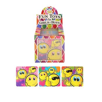 PUZZLE SMILEY – 13 x 12 cm – U DISPLAYU (108 kom)