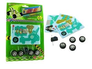 3D foam puzzle karting s motorom (24 kom)