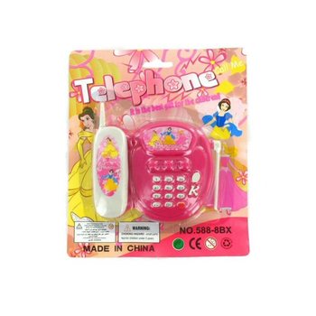 DJEČJI TELEFON S GLAZBOM (6 kom.)