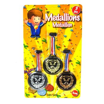 3-dijelni set medalja na kartici (12 kom.)