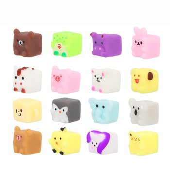 Squishy Cube Animals za tombolu u stalku (96 kom.)