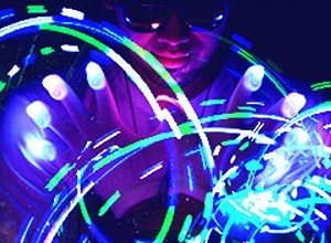 LED rukavice / Rave rukavice (12 kom.)