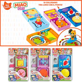 44CATS MIAO CITY NA BLISTERU - 18x4x28 CM - MIX MODELA (40 kom.)