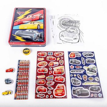 DISNEY CARS 3D Set za Kreativno Izražavanje u Limenoj Kutiji (12 kom.)