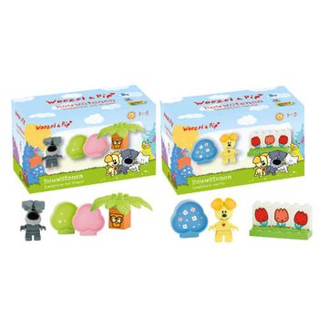 Woezel & Pip Kocke za Građenje - Zabavna Igra s Woezelom (12 kom.)