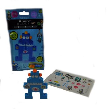 BRICKS KOCKICE ZA SLAGANJE - ROBOT BLOCKS (36 kom.)
