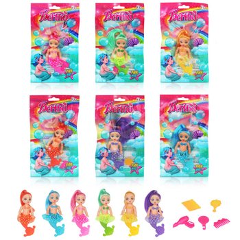 LUTKA SIRENA MERMAID U UKRASNOJ VREĆICI - MIX BOJA (24 kom.)
